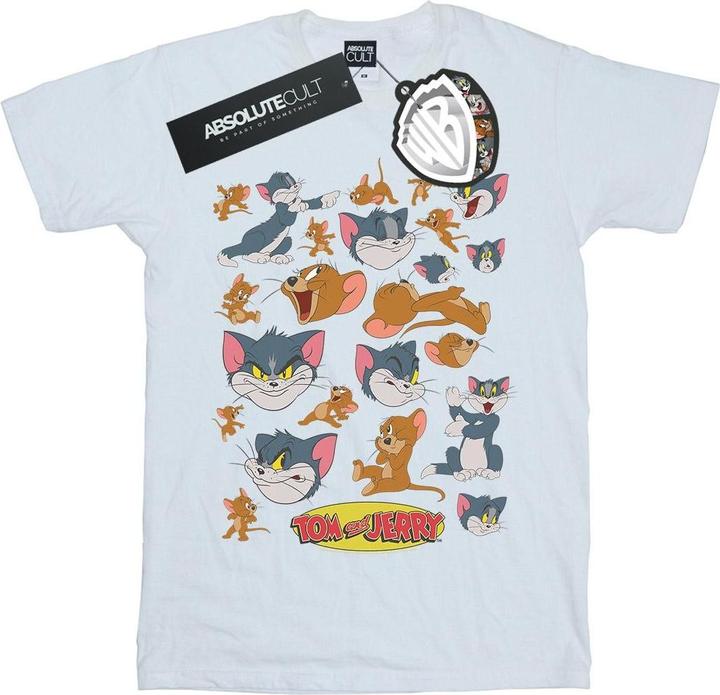Tom & Jerry Many Faces TShirt Mädchen