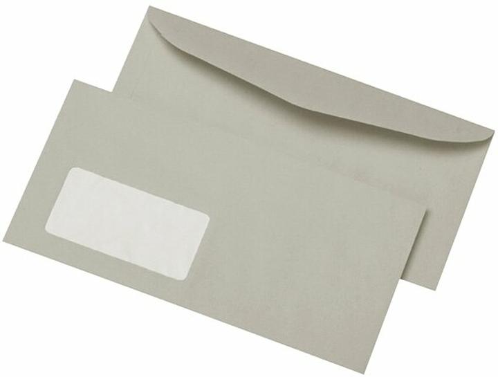 Produktbild Mailmedia Briefhülle DL m.Fe gum. 75g grau (114 x 229 mm, 1 x)
