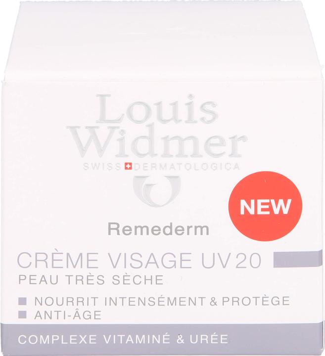 Actual product image Louis Widmer Remederm face cream UV perfumed (50 ml, Day cream, SPF 30)