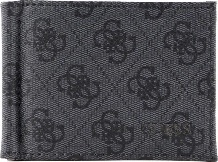 Actual product image Guess Vezzola, Textile Wallet, Coin Holder, SMVEZLLEA23, Black, For Men