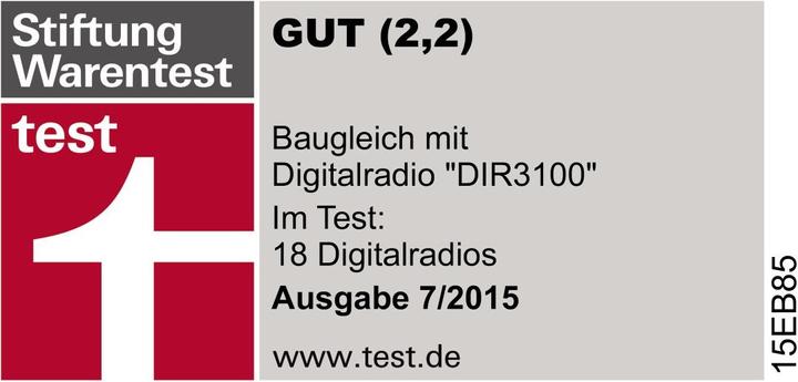 Produktbild Hama Dir 3110 (Internetradio, DAB+, FM, WLAN)