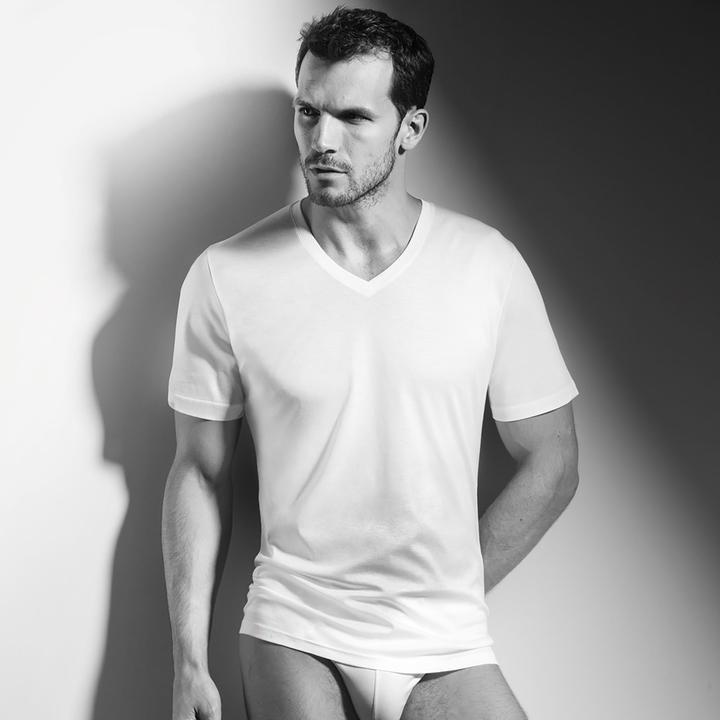 Immagine prodotto ISA Bodywear Camicia a maniche corte, scollo a V (XL)