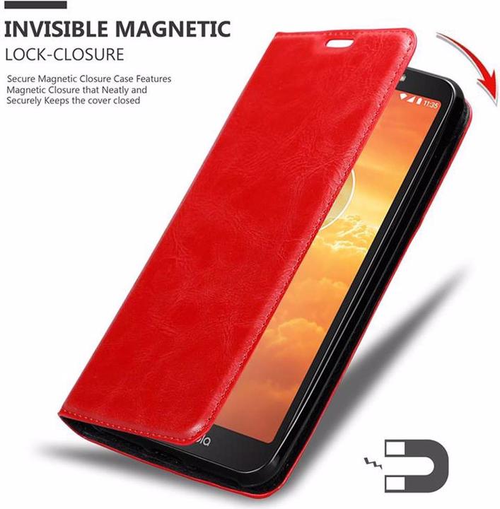 Image du produit Cadorabo Book Couverture magnétique invisible (Motorola Moto E5 Play)