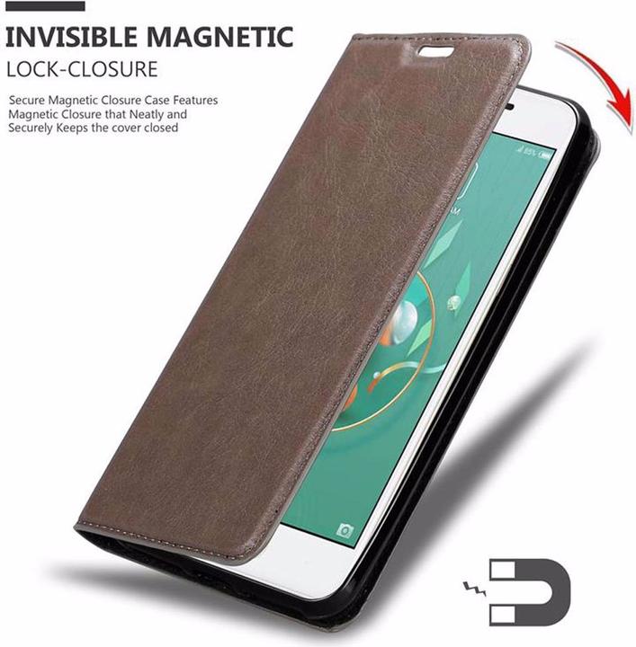 Immagine prodotto Cadorabo Copertina magnetica invisibile del libro (ZTE Nubia M2 Lite)