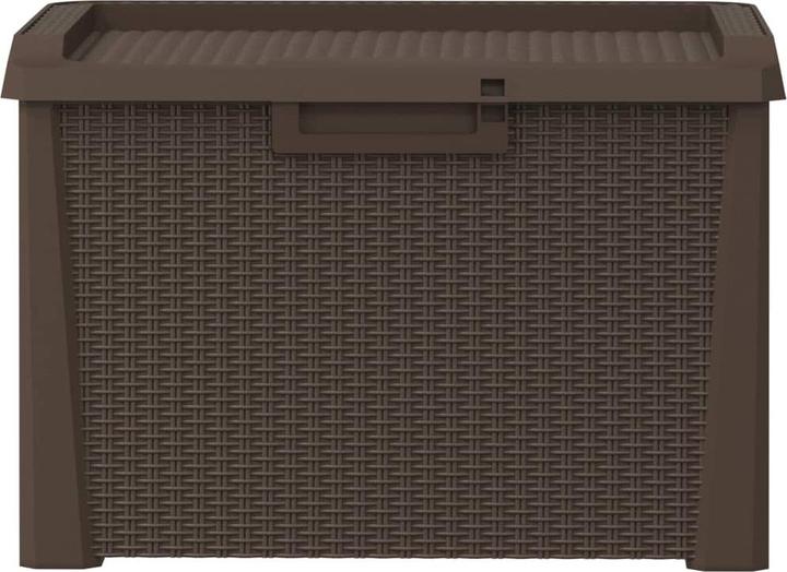 Produktbild VidaXL Gartentruhe Braun 125 L PP,Farbe: Braun,Material: 100