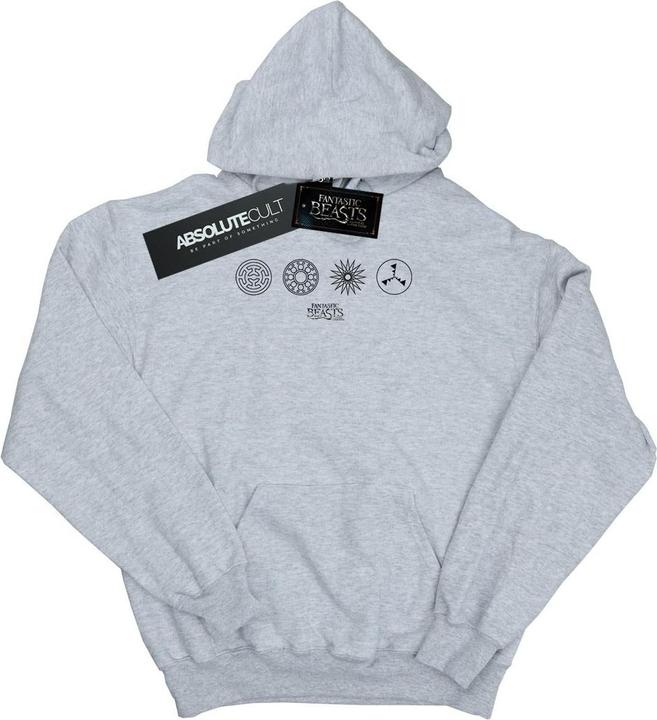 Produktbild Fantastic Beasts Circular Icons Kapuzenpullover (L)