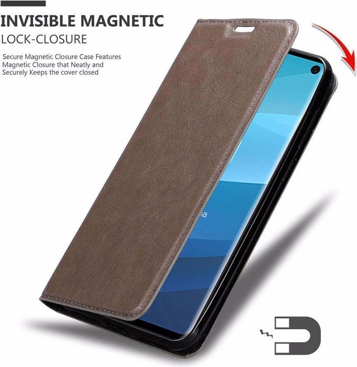 Immagine prodotto Cadorabo Copertina magnetica invisibile del libro (Samsung Galaxy S10)
