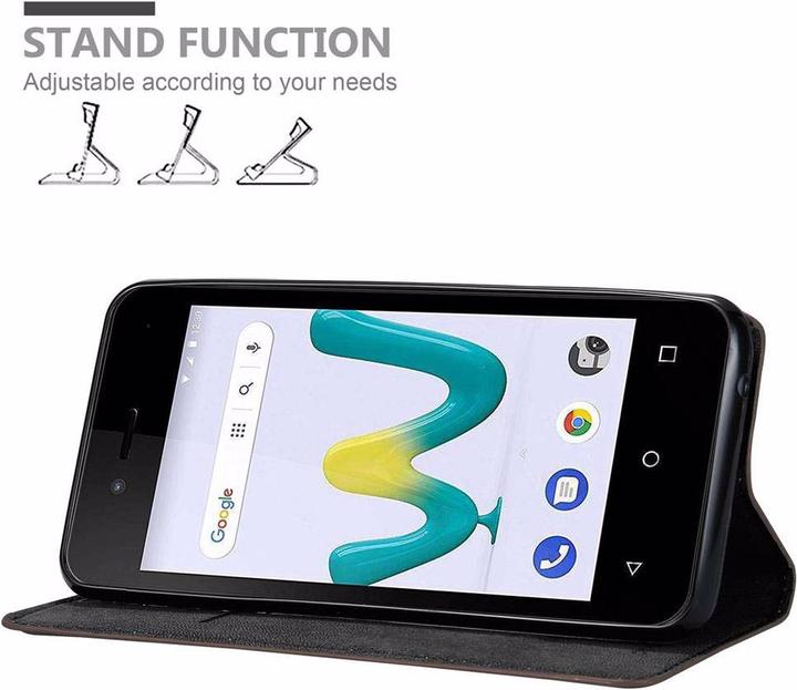 Immagine prodotto Cadorabo Copertina magnetica invisibile del libro (Wiko Sunny 3 Mini)