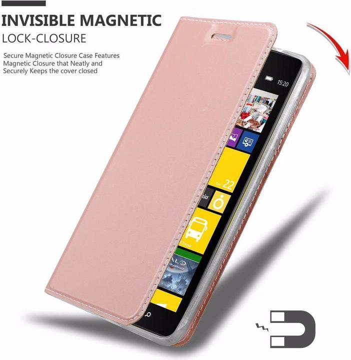 Image du produit Cadorabo Book Classy Style Cover (Nokia Lumia 1520)