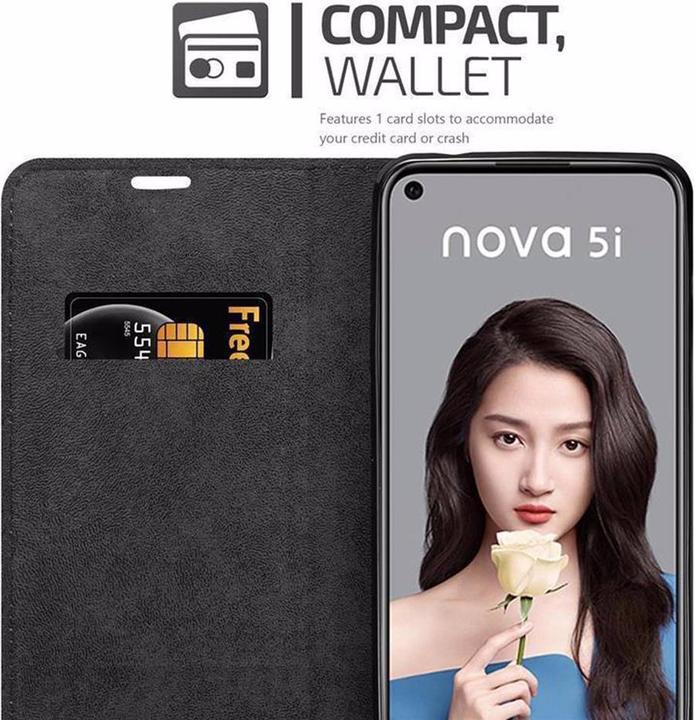 Immagine prodotto Cadorabo Copertina magnetica invisibile del libro (Huawei P20 Lite, Huawei Nova 5i)