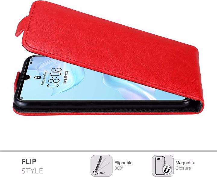 Immagine prodotto Cadorabo Flip come copertura invisibile (Huawei P30)