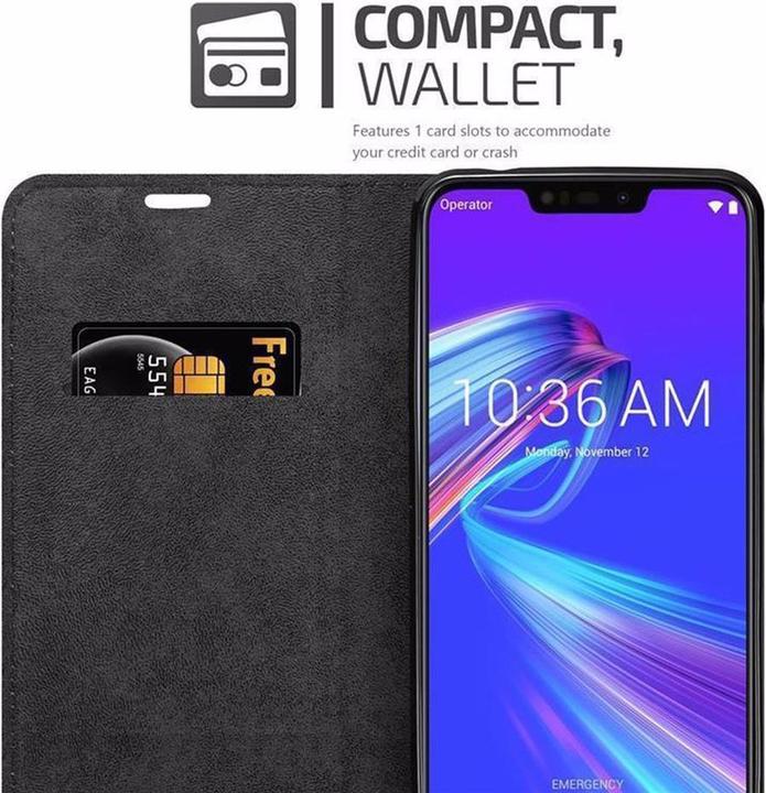Produktbild Cadorabo Book Invisible Magnet Cover (Asus Zenfone Max (M2))