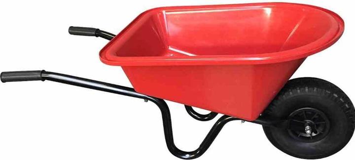 Actual product image FORT Children's wheelbarrow 20l red mounted, with PU wheel