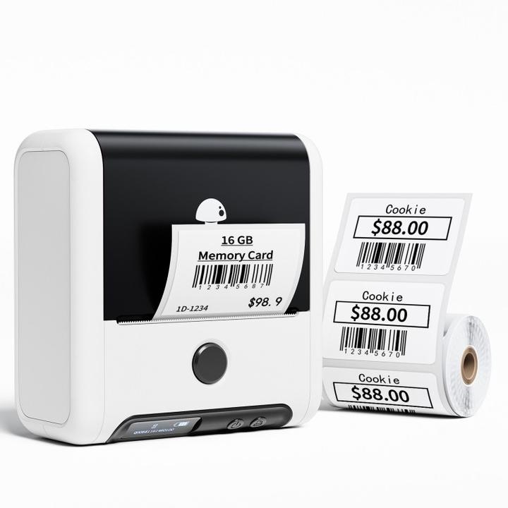 Actual product image Phomemo M200 Bluetooth Thermal Label Printer White