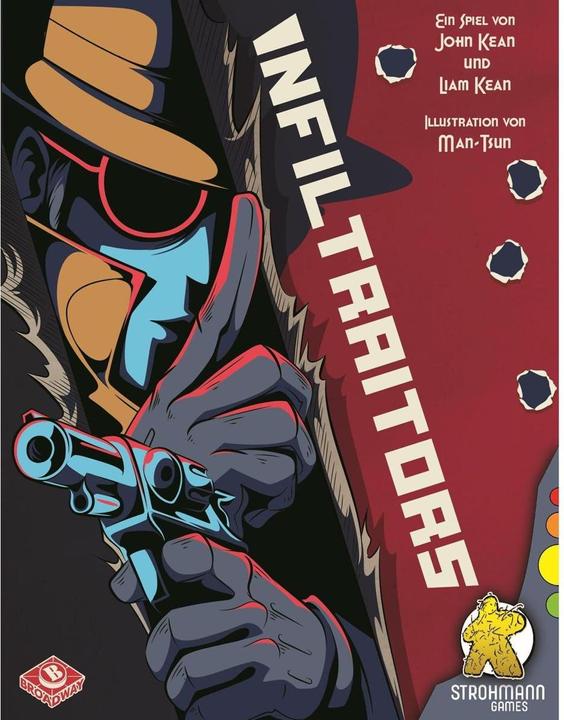 Actual product image Strohmann Games Infiltraitors (German)