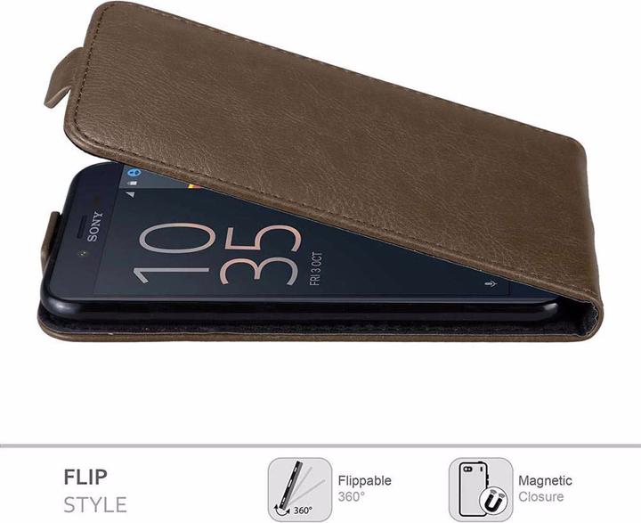 Image du produit Cadorabo Flip comme Invisible Cover (Sony Xperia X Compact)