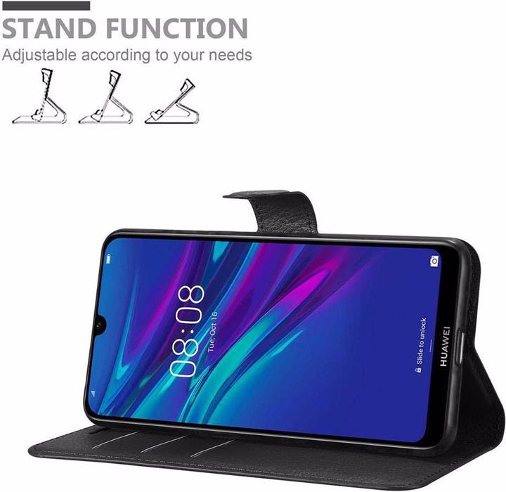Productafbeelding Cadorabo Boek met kaft met standfunctie (Huawei Y6 (2019))