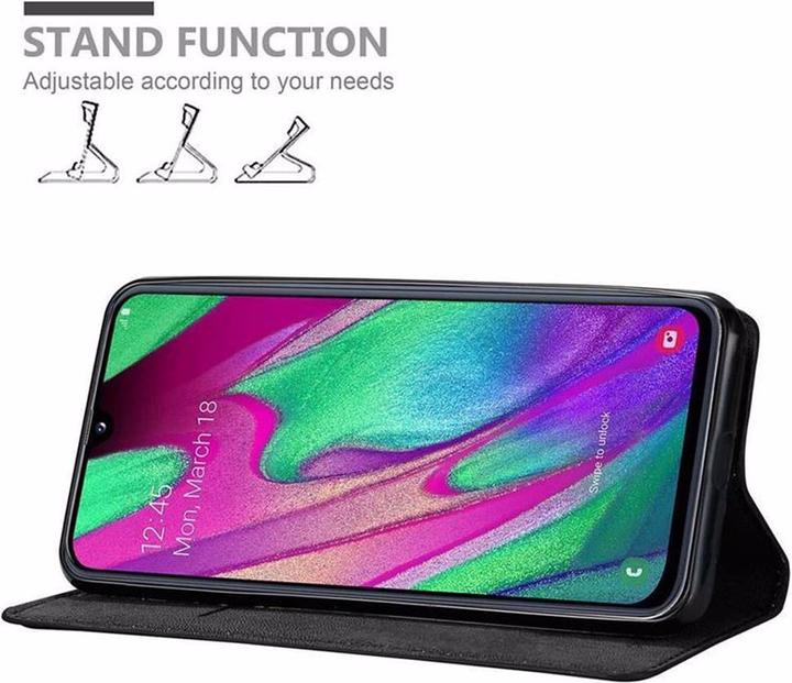 Actual product image Cadorabo Book Invisible Magnet Cover (Samsung Galaxy A40)