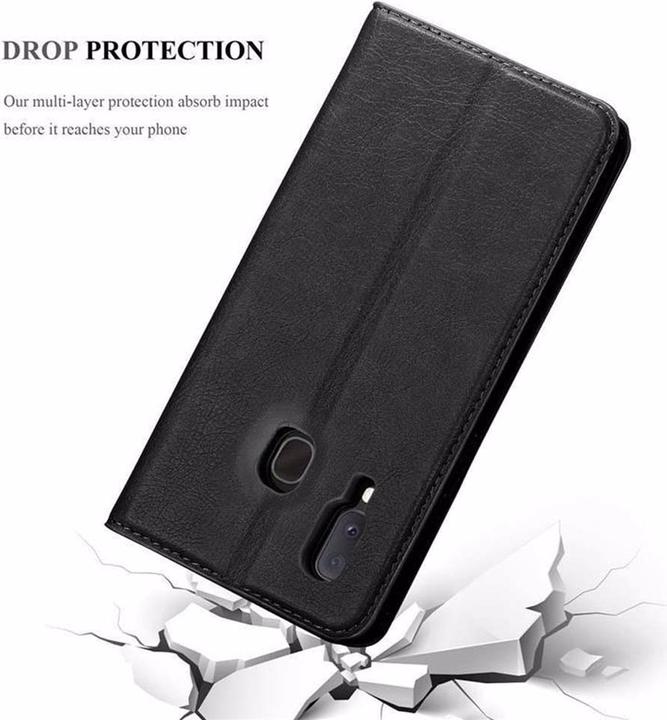 Actual product image Cadorabo Book Invisible Magnet Cover (Samsung Galaxy A40)