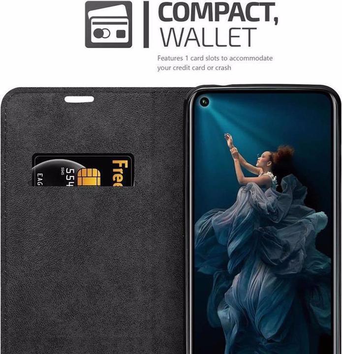Immagine prodotto Cadorabo Copertina magnetica invisibile del libro (Honor 20 Pro)