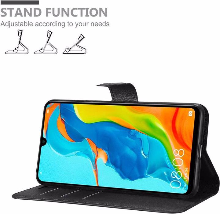 Produktbild Cadorabo Book mit Standfunktion Cover (Huawei P30 Lite)