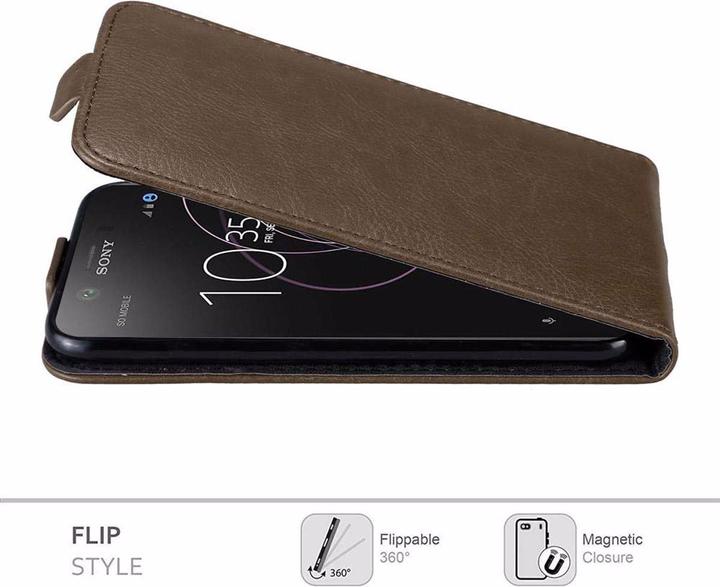 Produktbild Cadorabo Flip wie Invisible Cover (Sony Xperia XZ1 Compact)