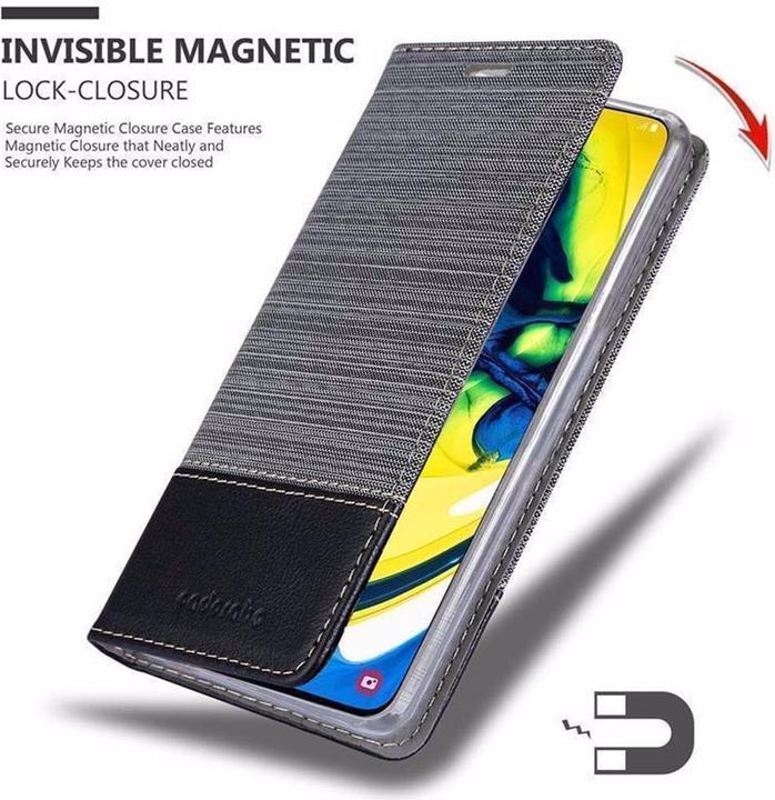 Image du produit Cadorabo Couverture look jeans Book (Samsung Galaxy A80)