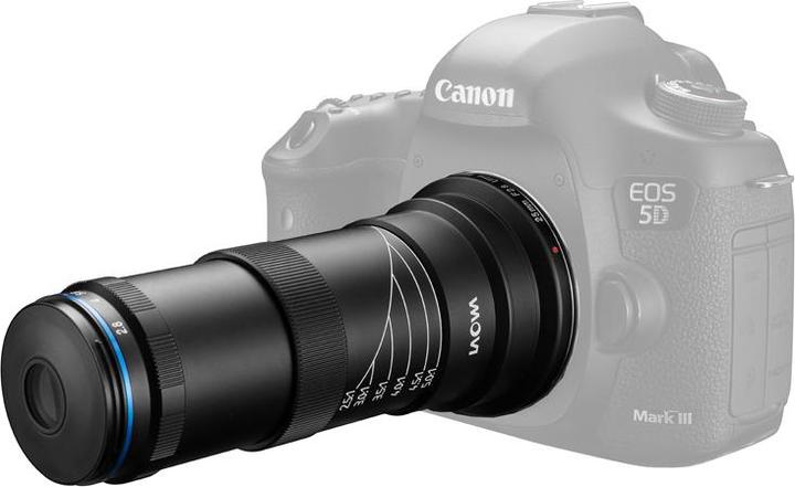 Immagine prodotto Venus Optic Laowa 25 mm f/2,8 2,5-5x UltraMacro Canon EF (Canon EF, Full-frame)