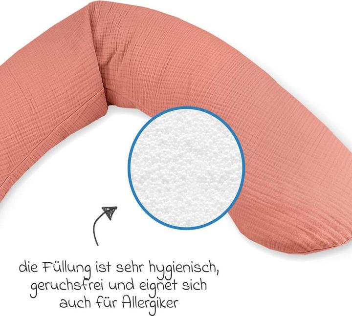 Produktbild Theraline Stillkissen "Das Original" mit Microperlenfüllung inkl. Bezug 190 cm (40 cm)