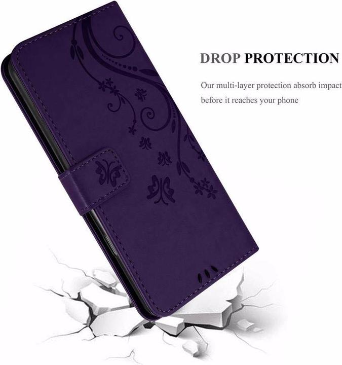 Produktbild Cadorabo Flower Book Cover (Samsung Galaxy S10+)