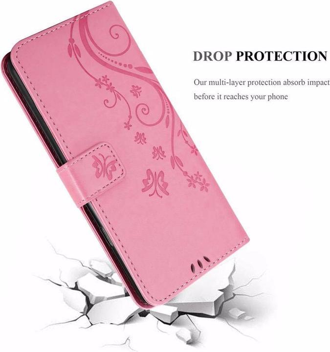 Image du produit Cadorabo Couverture du livre de fleurs (Samsung Galaxy M40, Samsung Galaxy A60)