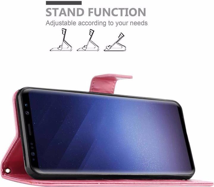 Image du produit Cadorabo Couverture du livre de fleurs (Samsung Galaxy S9)