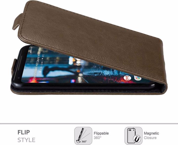 Image du produit Cadorabo Flip comme Invisible Cover (Google Pixel 2 XL)
