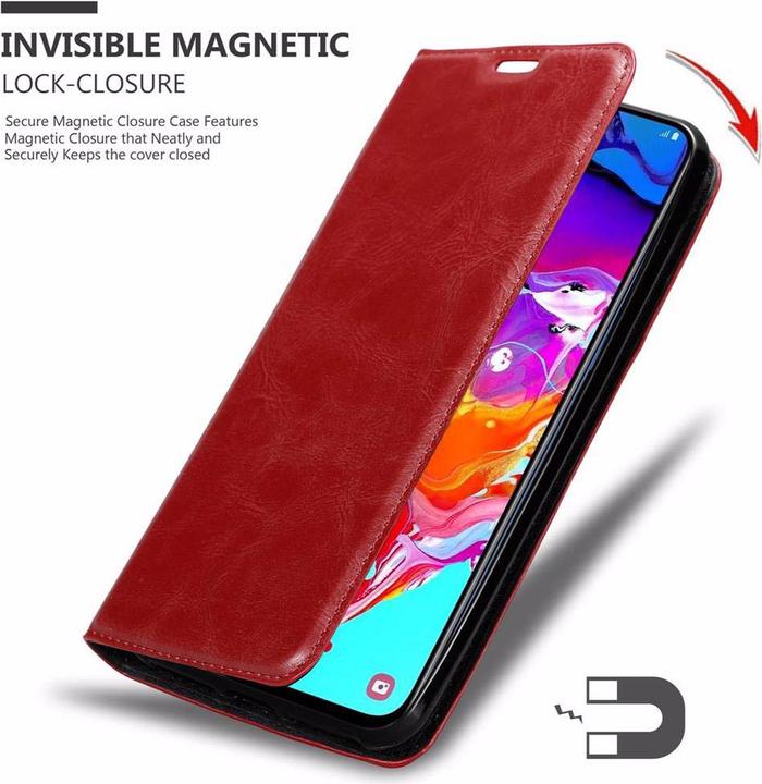 Image du produit Cadorabo Book Couverture magnétique invisible (Samsung Galaxy A70)