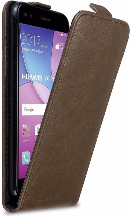 Immagine prodotto Cadorabo Flip come copertura invisibile (Huawei Y6 Pro)