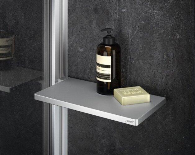 Produktbild Hüppe Duschablage Hppe Select+ silber matt