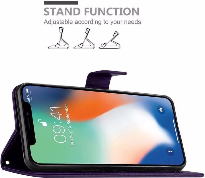 Produktbild Cadorabo Flower Book Cover (Apple iPhone XR)