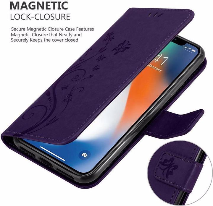 Produktbild Cadorabo Flower Book Cover (Apple iPhone XR)