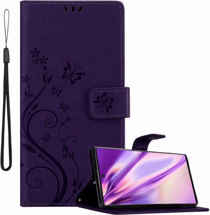 Produktbild Cadorabo Flower Book Cover (Samsung Galaxy Note 10 Plus)