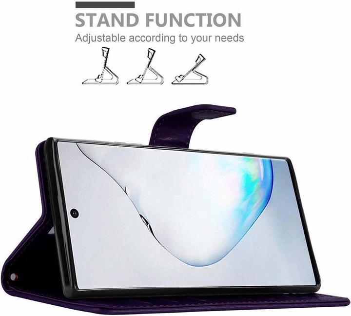 Produktbild Cadorabo Flower Book Cover (Samsung Galaxy Note 10 Plus)