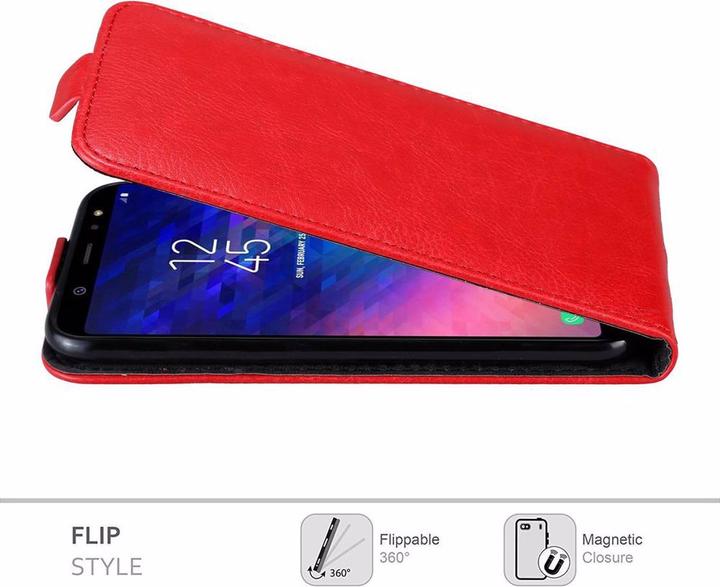 Productafbeelding Cadorabo Flip als onzichtbaar deksel (Samsung Galaxy A6+)
