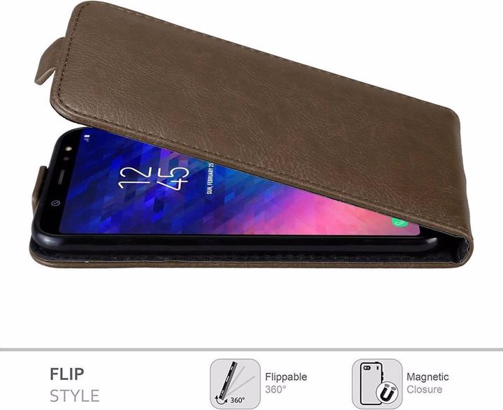Image du produit Cadorabo Flip comme Invisible Cover (Samsung Galaxy A6+)