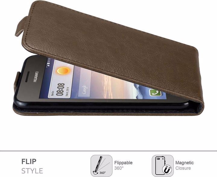 Immagine prodotto Cadorabo Flip come copertura invisibile (Huawei Ascend Y330)