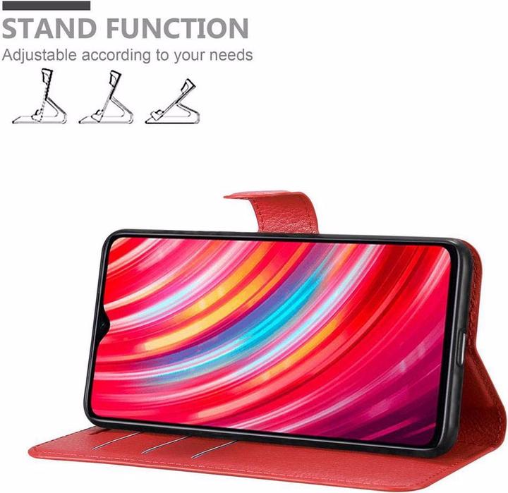 Productafbeelding Cadorabo Boek met kaft met standfunctie (Xiaomi Redmi Note 8 Pro)