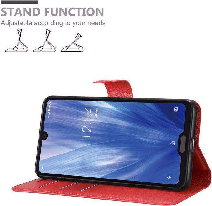 Immagine prodotto Cadorabo Libro con copertina con funzione di stand (Sharp Aquos R3)