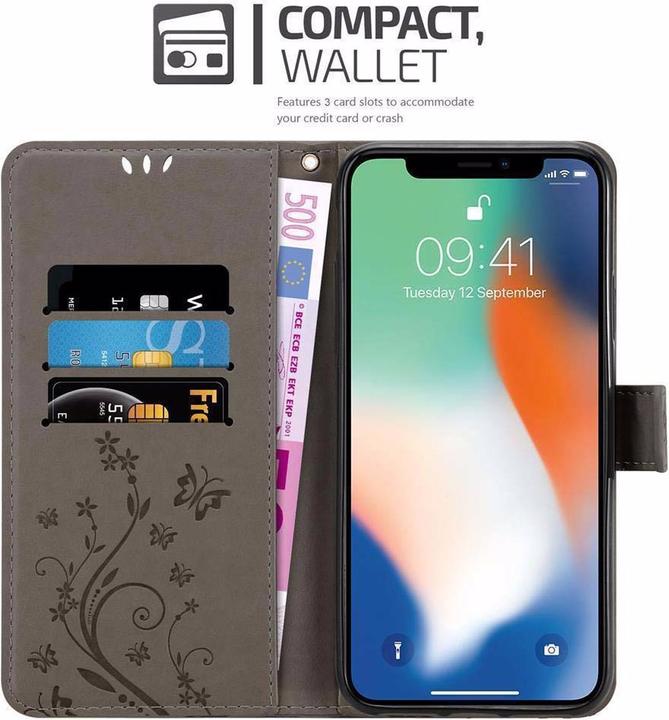 Immagine prodotto Cadorabo Copertina del libro di fiori (Apple iPhone XS Max)