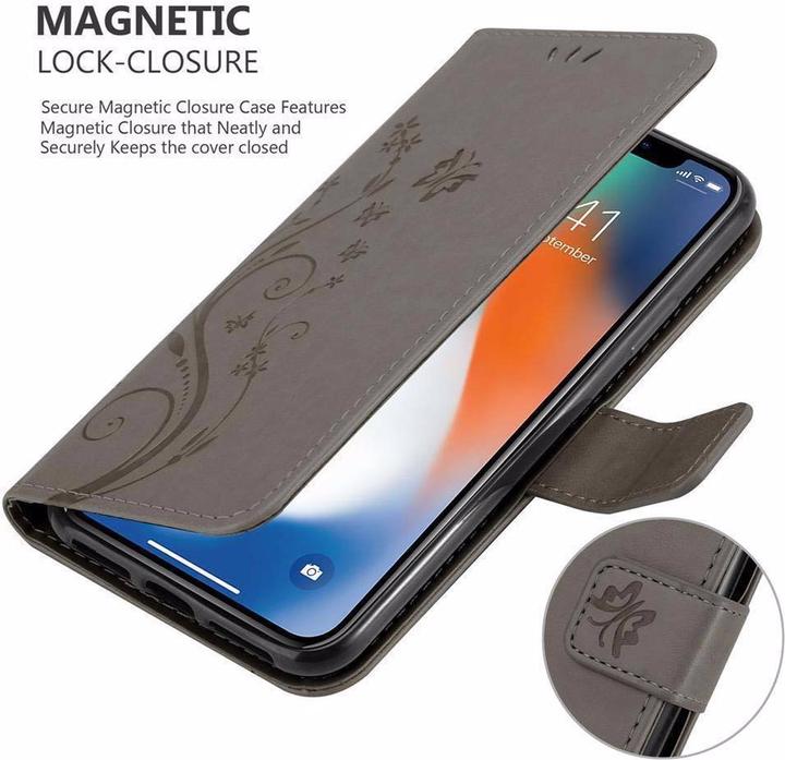 Immagine prodotto Cadorabo Copertina del libro di fiori (Apple iPhone XS Max)
