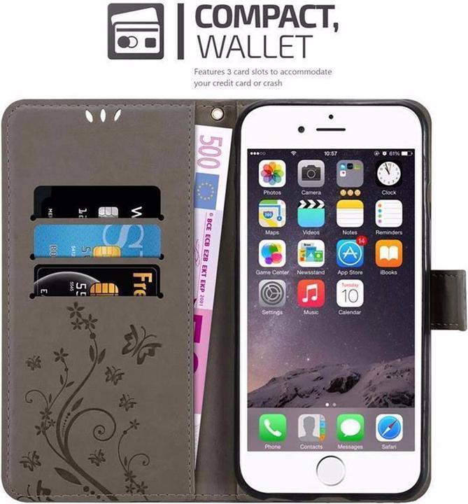 Immagine prodotto Cadorabo Copertina del libro di fiori (Apple iPhone 6)