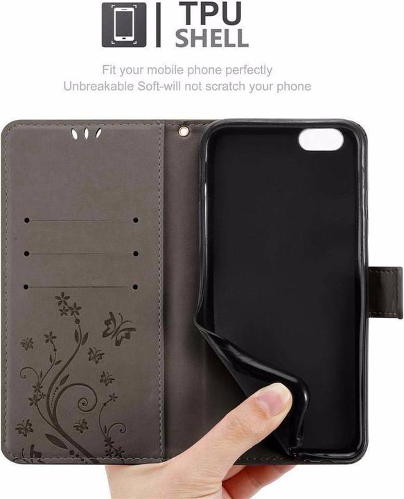 Immagine prodotto Cadorabo Copertina del libro di fiori (Apple iPhone 6)