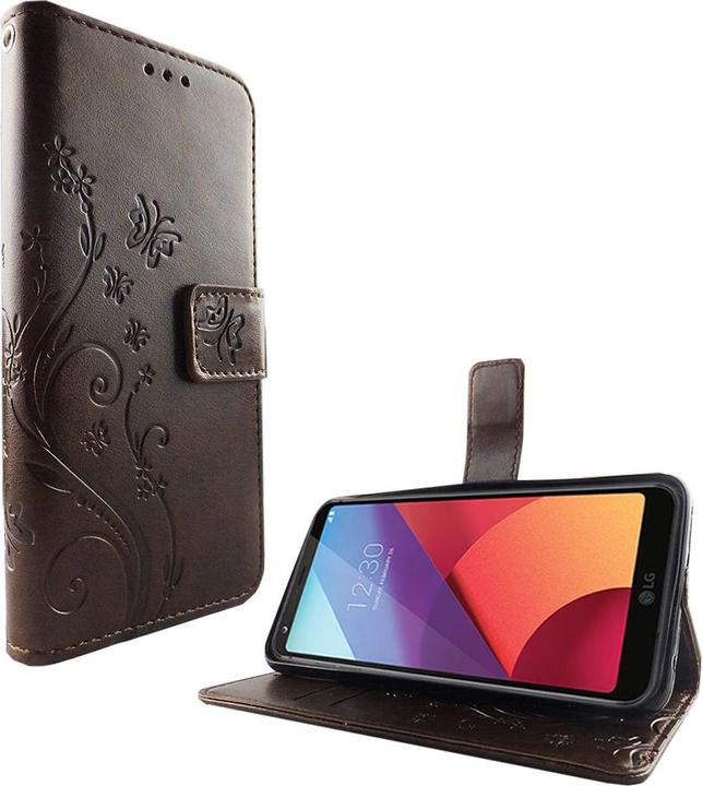 Produktbild König Design Hülle Handy Schutz für LG G6 Case Cover Tasche Wallet Etui Handyhülle Bumper Neu (LG G6)